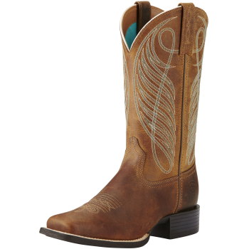 Ariat Round Up Square Toe Western Boot