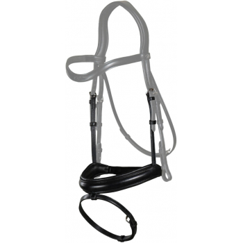 Dyon Dressage Collection Medium Comfort Flash Noseband