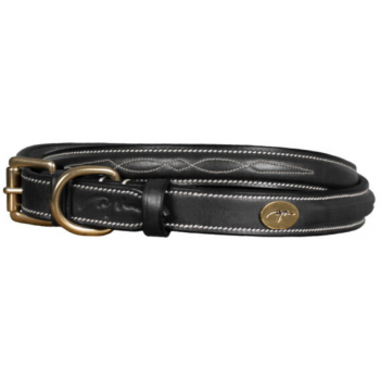 Dyon Fancy Leather Dog Collar