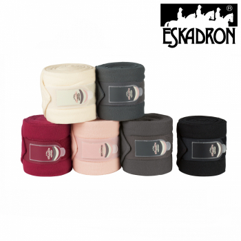 Eskadron Heritage Cherry Polo Fleece Bandages 4 Pack