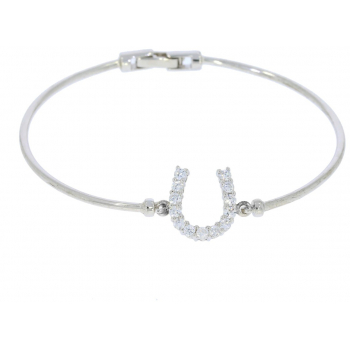 Falabella Horseshoe Bangle