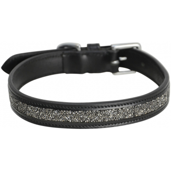 Hy Encrusted Crystal Dog Collar