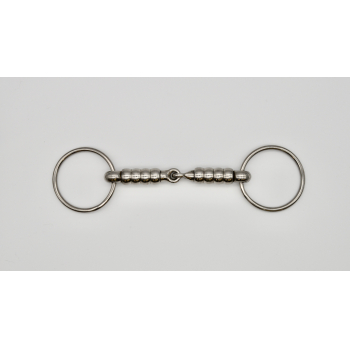 Loose Ring Cherry Roller S/Steel Snaffle
