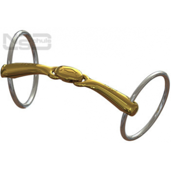Neue Schule Loose Ring Turtle Top with Flex  16mm Snaffle